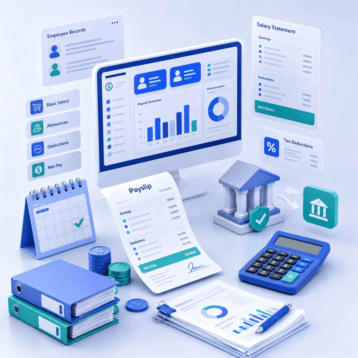 Payroll or Salary Statement